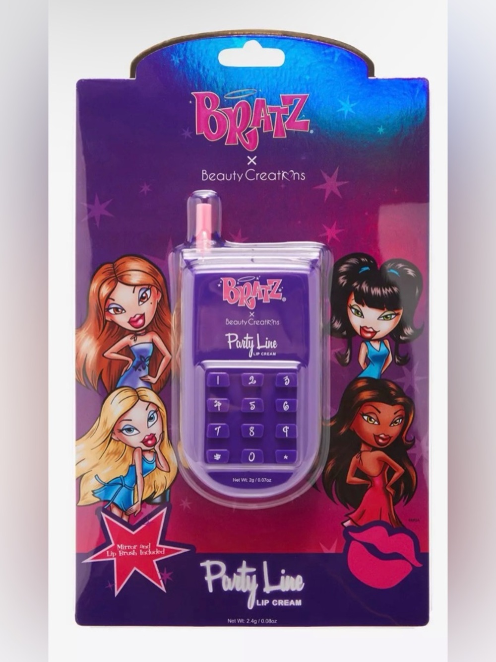 Bratz X Beauty Creations Cell Phone Lip Cream Keychain - Limited Edition